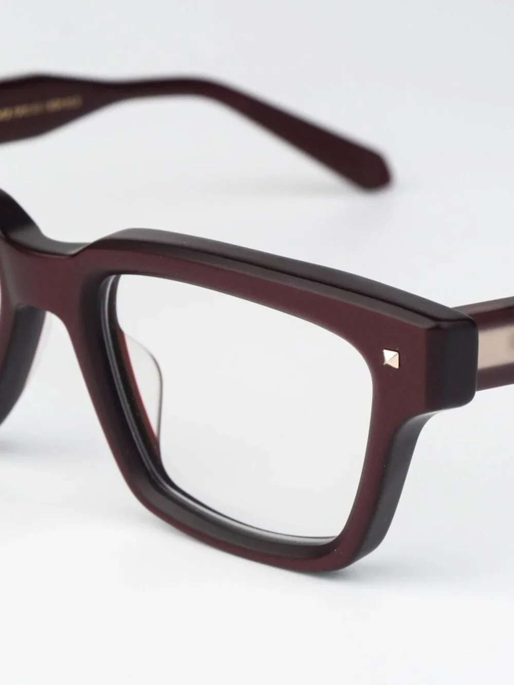 Valentino Women Eyeglasses Matte Burgundy Square V-ESSENTIAL I VLX-121 C
